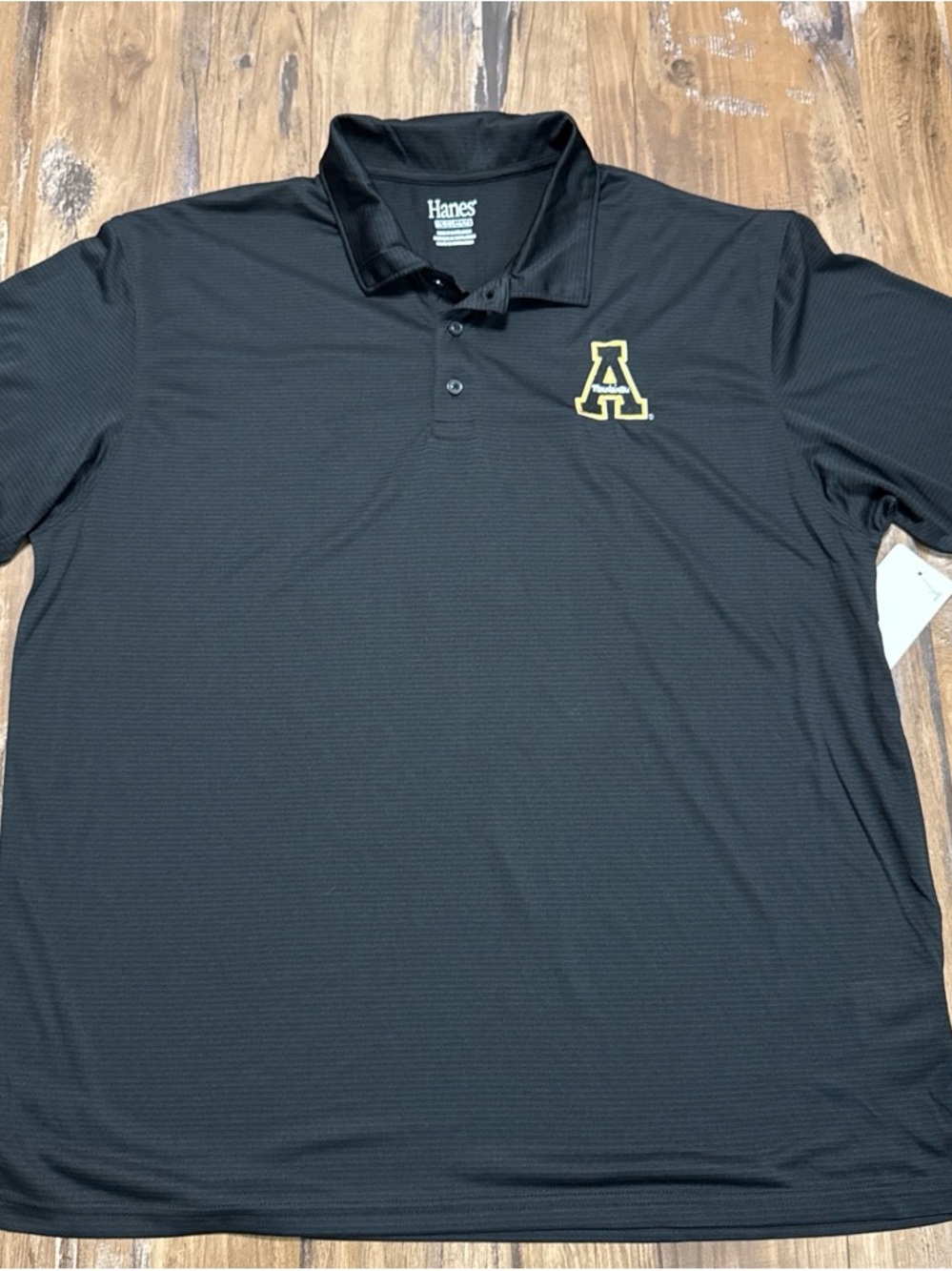 Arizona State University Black Polo with Gold 'A' Chest Logo
